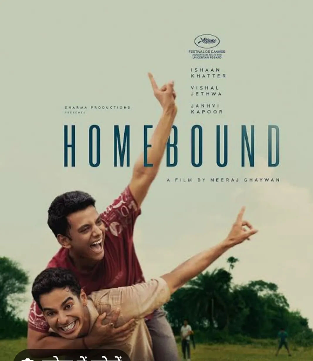 Homebound Selected as India’s Official Entry for the Oscars