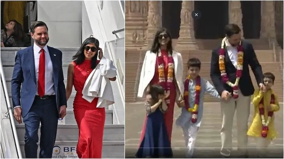 अमेरिकी उपराष्ट्रपति जेडी वेंस का बयान: मेरी पत्नी हिंदू हैं, उम्मीद है एक दिन ईसाई धर्म अपनाएंगी