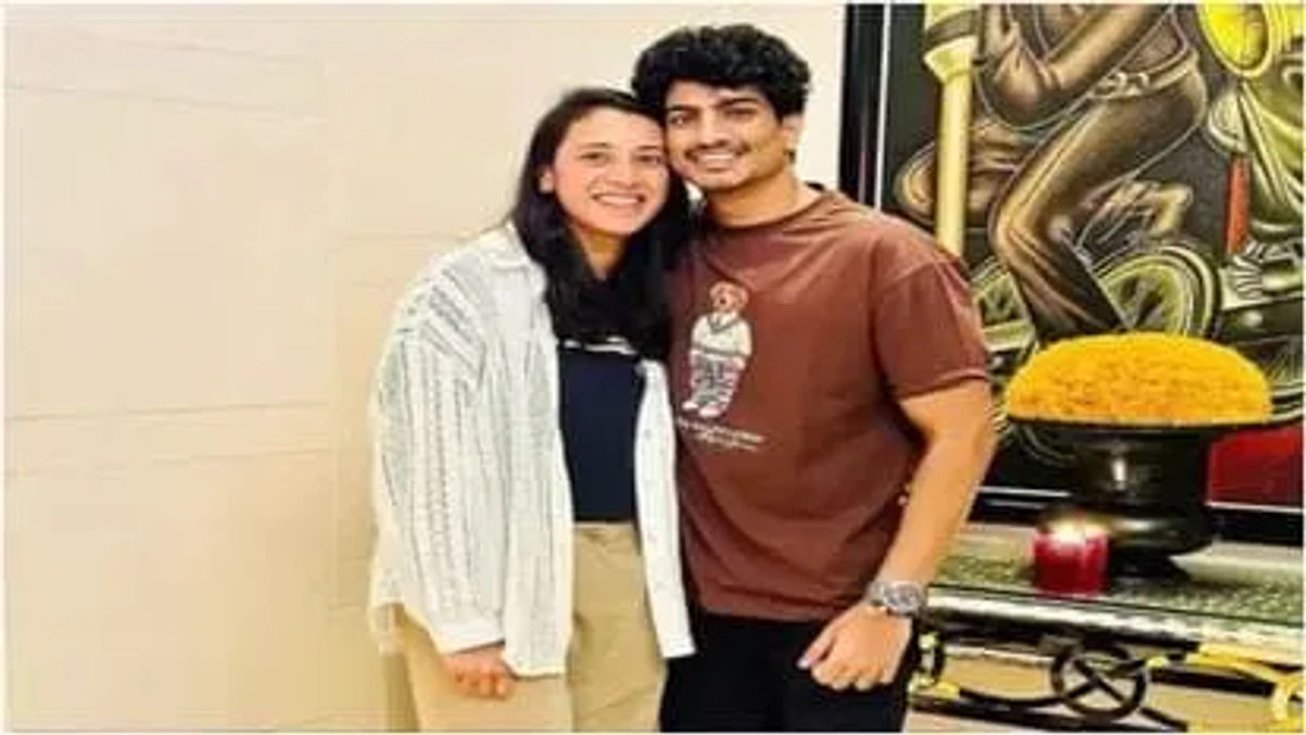 खूबसूरत जोड़ी क्रिकेटर स्मृति मंधाना और संगीतकार पलाश मुच्छल जल्द होंगे शादी के बंधन में