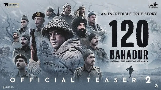120 Bahadur Movie Review: Farhan Akhtar Shines in an Action-Driven Emotional War Epic.