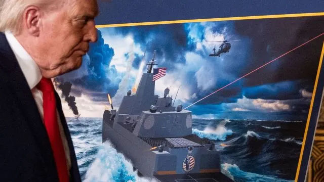 What Is Trump’s ‘Golden Fleet’? US President Outlines Plan for a New Navy Battleship.