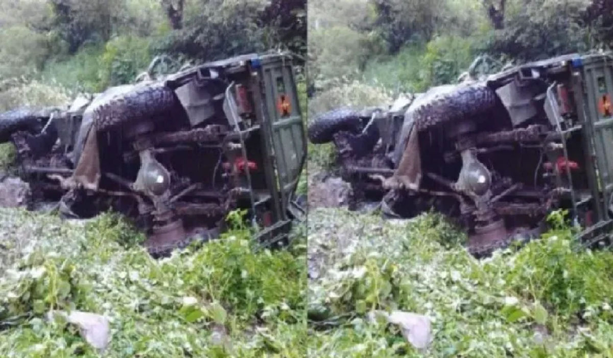 जम्मू-कश्मीर के डोडा में दर्दनाक हादसा, सेना का वाहन खाई में गिरा; 10 जवान शहीद, 11 घायल