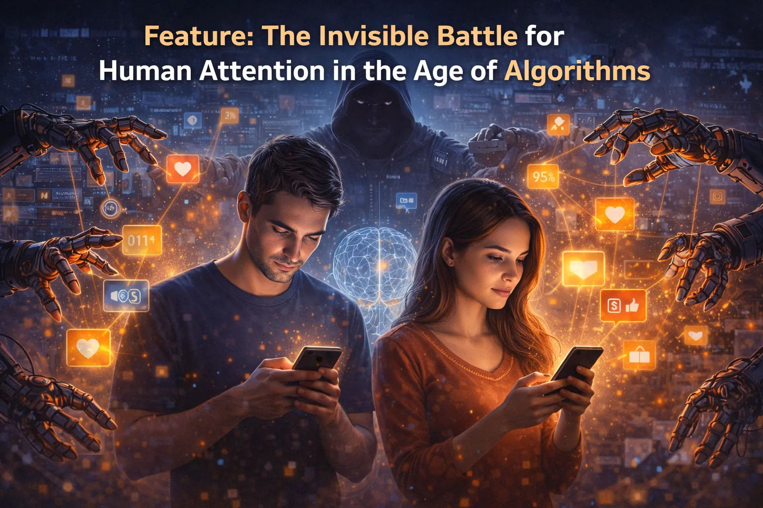 The Invisible Battle for Human Attention in the Age of Algorithms