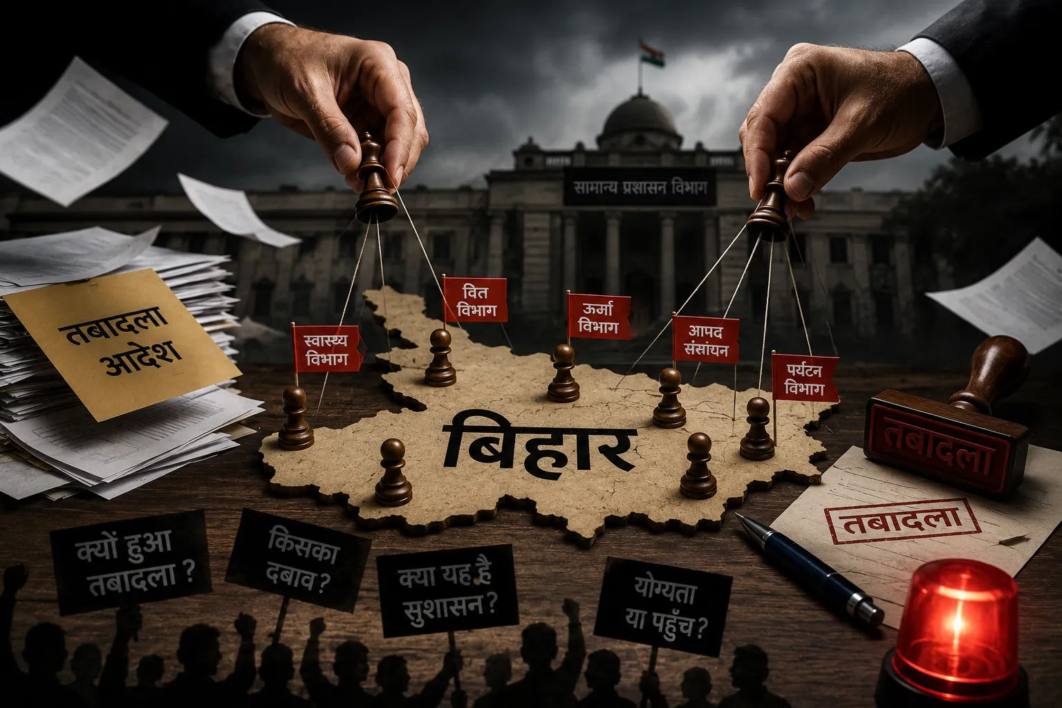 बिहार में ‘ब्यूरोक्रेसी सर्जरी’: 11 IAS अधिकारियों के तबादले से सत्ता गलियारों में हलचल, क्या बड़े बदलाव की तैयारी में सरकार?