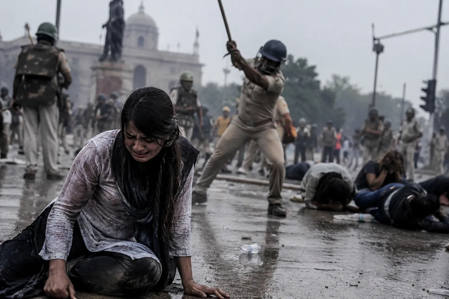 TRE-4 अभ्यर्थियों पर लाठीचार्ज के विरोध में सड़कों पर उतरे छात्र संगठन, मुख्यमंत्री का पुतला फूंका