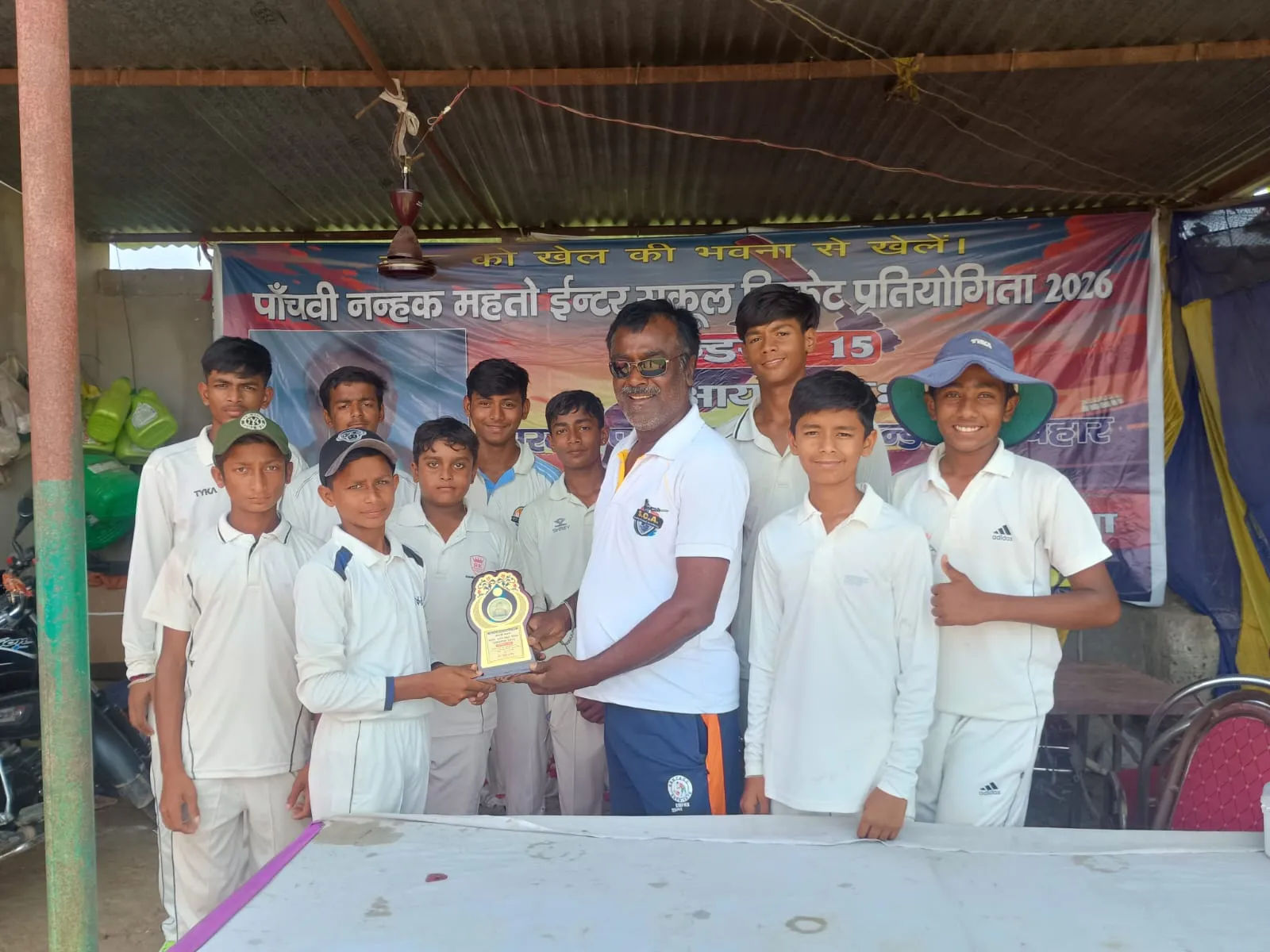 नन्हक महतो मेमोरियल क्रिकेट टूर्नामेंट में ट्रैम्फैंट सीसी रेड और बिहार क्रिकेट एकेडमी की शानदार जीत
