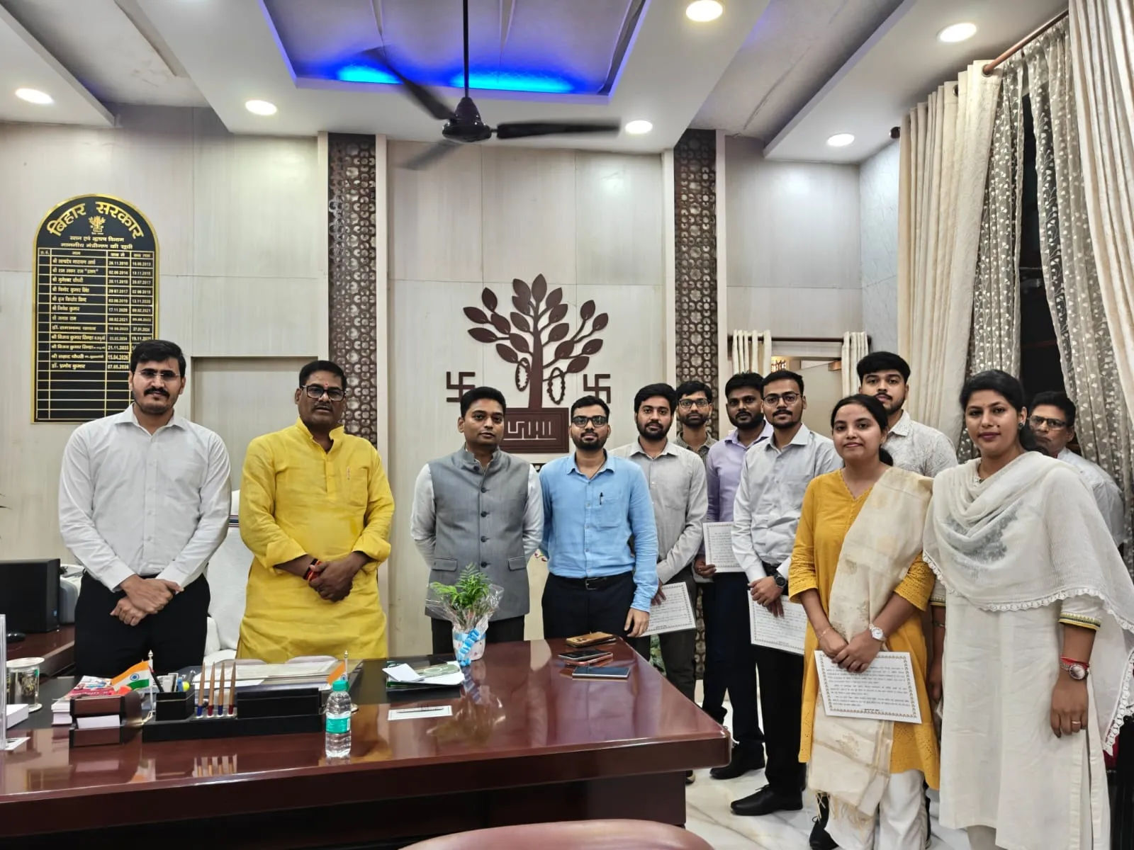 बिहार के खनन क्षेत्र को मिलेगी नई रफ्तार, 8 नये खनिज विकास पदाधिकारियों ने संभाली जिम्मेदारी