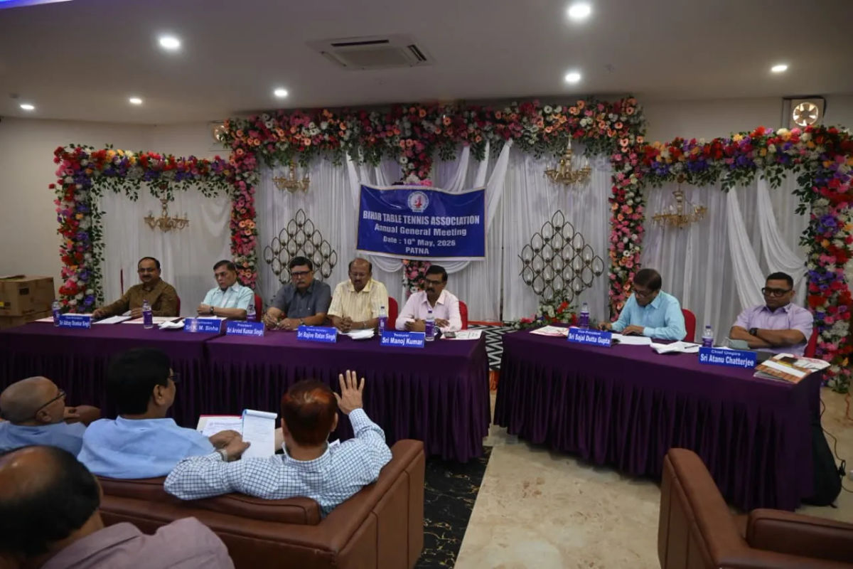 बिहार टेबल टेनिस संघ की वार्षिक बैठक संपन्न, खिलाड़ियों की ट्रेनिंग और नए टूर्नामेंट पर हुआ मंथन