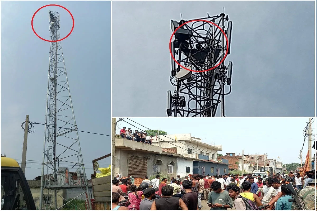 JHARKHAND : जमीन की दाखिल खारिज नहीं होने खफा युवक 85 फीट ऊंचे मोबाइल टावर पर चढ़ा, काफी मशक्कत के बाद अफसरों ने नीचे उतारा