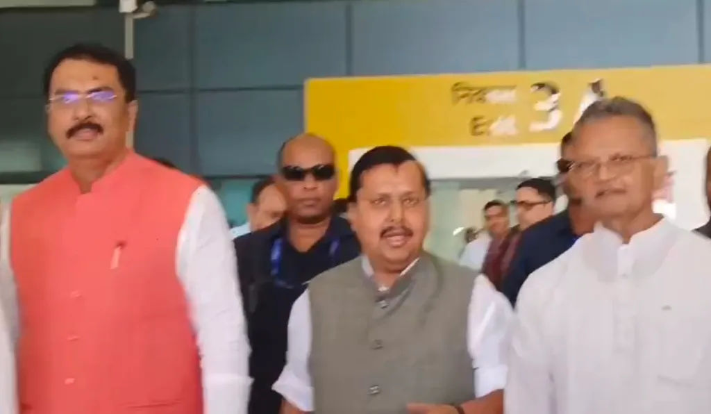 BJP NATIONAL PRESIDENT नितिन नवीन दो दिवसीय दौरे पर पटना पहुंचे, कार्यकर्ताओं के साथ करेंगे बैठक