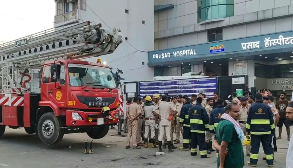 MUZAFFARPUR HOSPITAL FIRE : दिल्ली के बाद मुजफ्फरपुर के हॉस्पिटल में लगी आग, 5 मरीजों की मौत ! 20 को बचाया गया