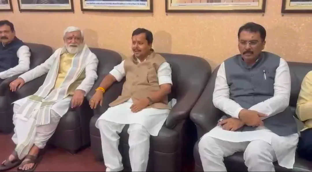 BJP NATIONAl PRESIDENT भाजपा राष्ट्रीय अध्यक्ष ने नवनियुक्त पदाधिकारियों को संगठन सशक्तिकरण का दिया मंत्र