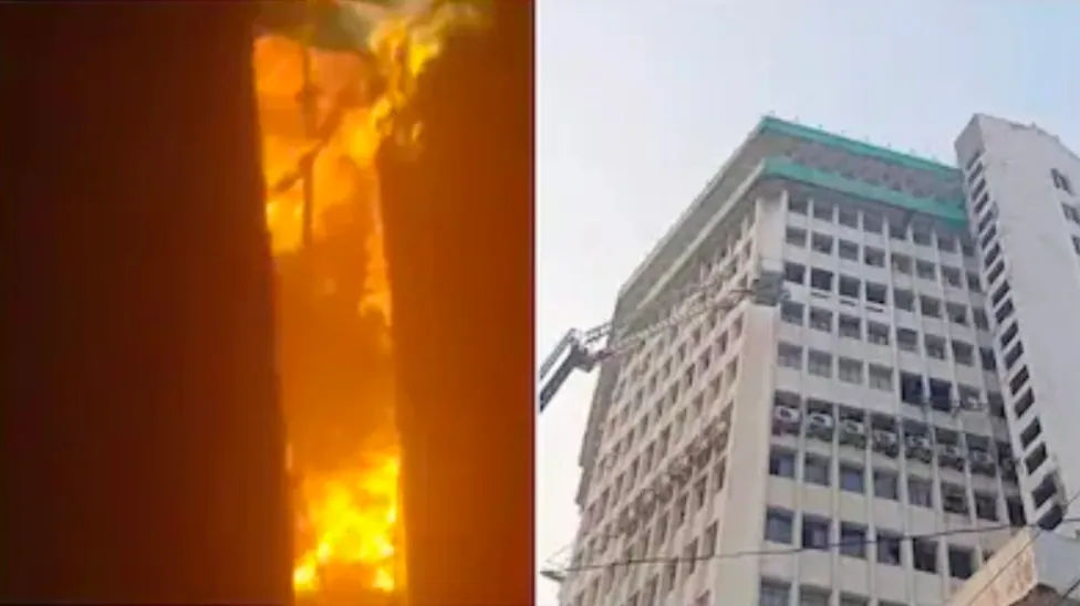 PATNA FIRE INCIDENT : बिस्कोमान भवन की 13वीं मंजिल में भीषण आग, कड़ी मशक्कत के बाद दमकलकर्मियों ने किया आग को काबू में, लाखों का नुकसान
