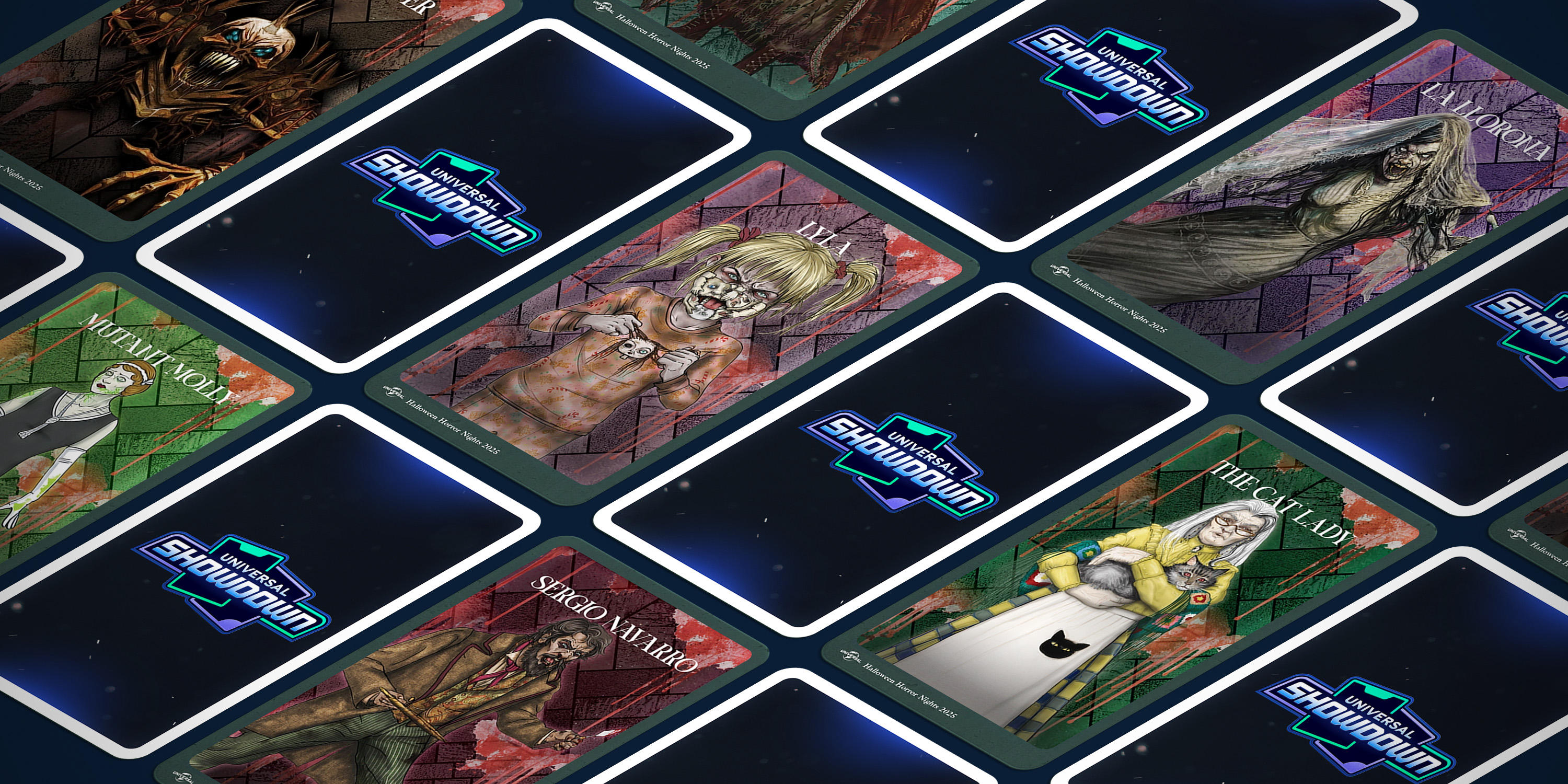 Universal Showdown Trading Cards