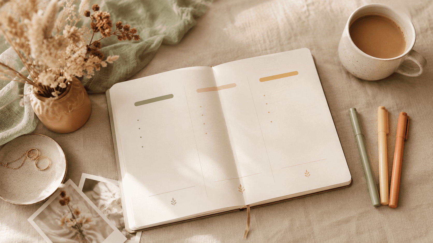 Libreta con listas de invitados clasificadas por prioridad