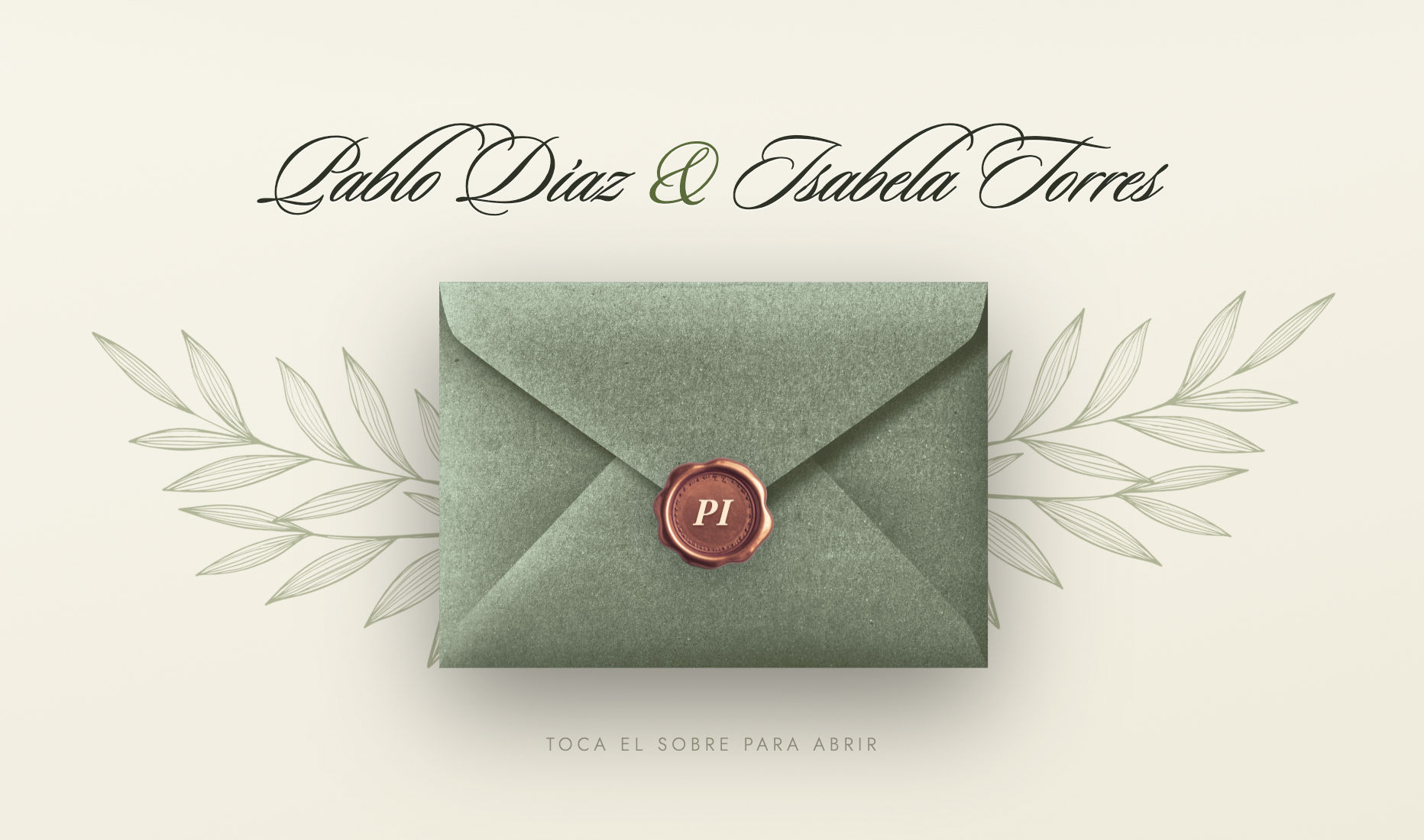 Madeleyne: the wedding invitation that opens like an envelope (mini tutorial)
