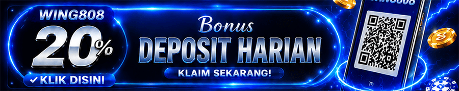 BONUS DEPOSIT HARIAN 20%