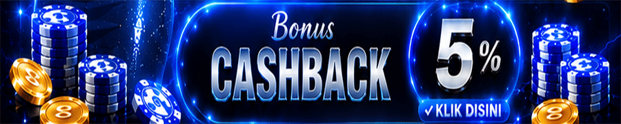 BONUS CASHBACK 5%