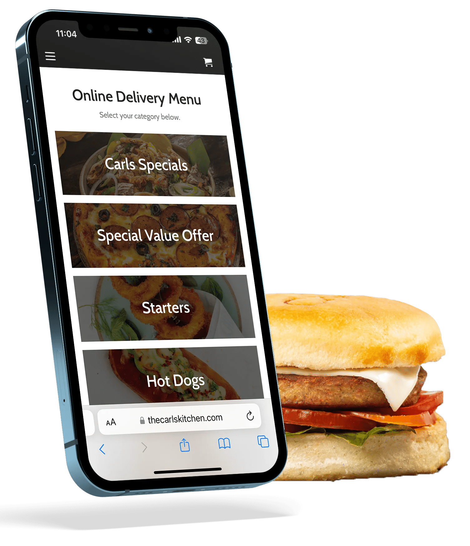 phone app and food