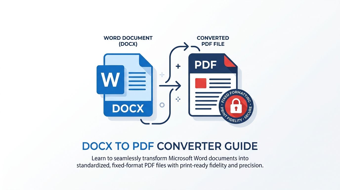 Convert Word DOCX to Standardized PDF With Locked Formatting