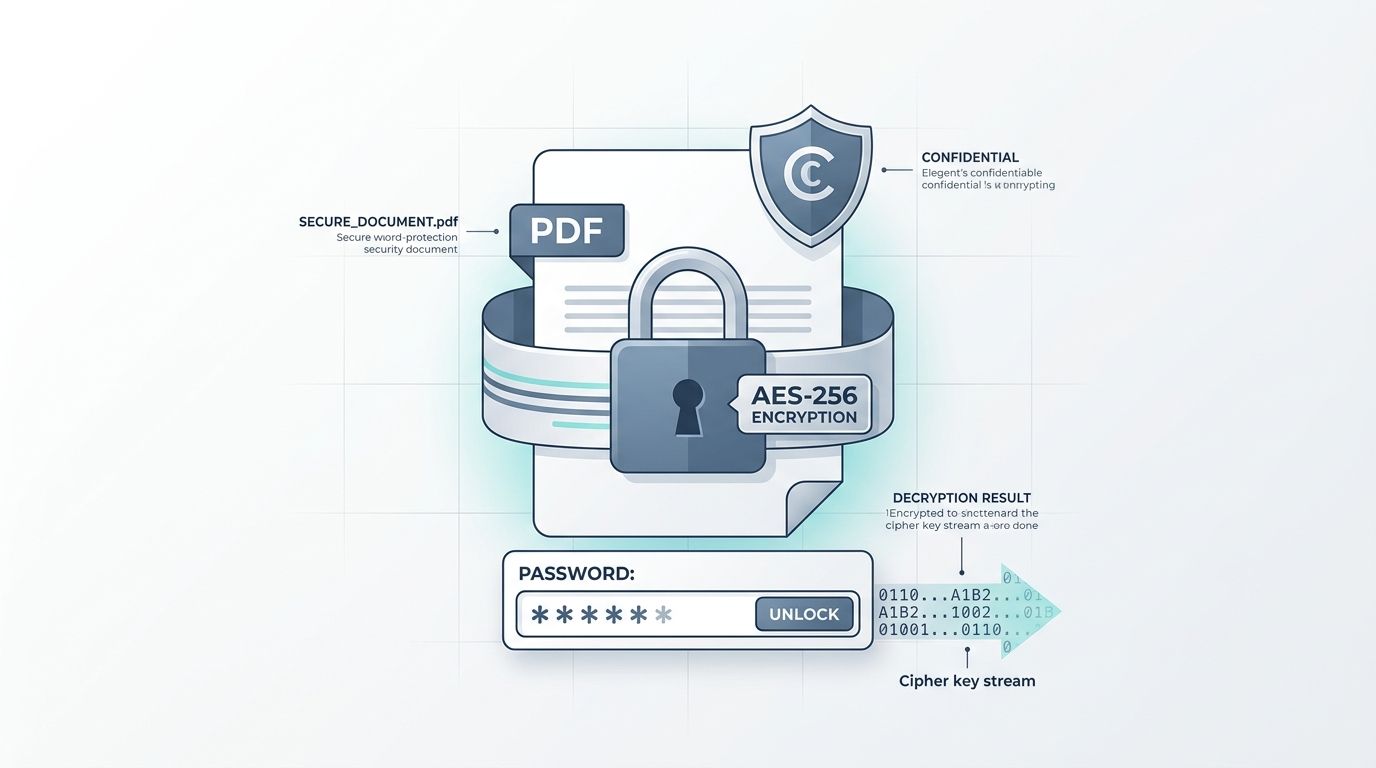 Bank-Grade AES-256 PDF Encryption Architecture