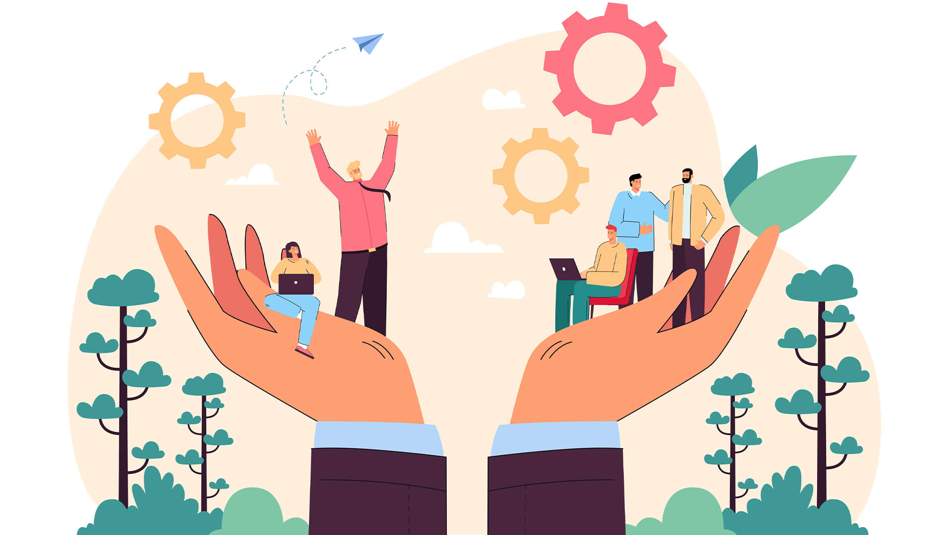 Employee Well-being Through Hybrid Setups