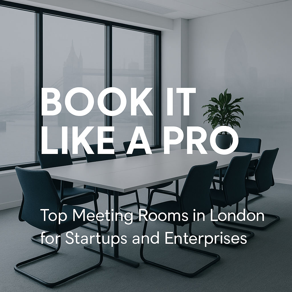 Book It Like a Pro: Top Meeting Rooms in London for Startups and Enterprises