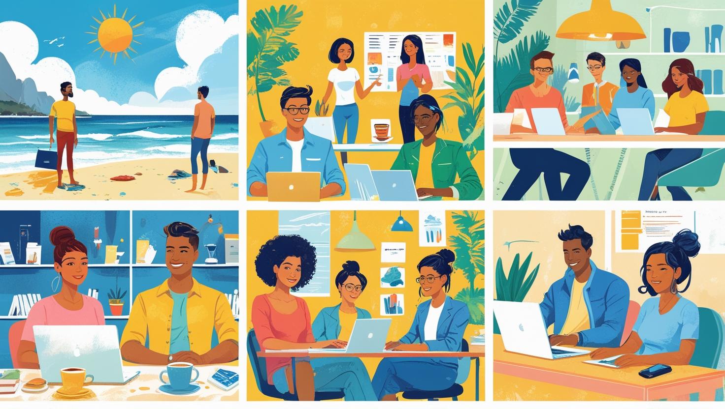 Work Anywhere, Thrive Everywhere: The New Normal of Productivity