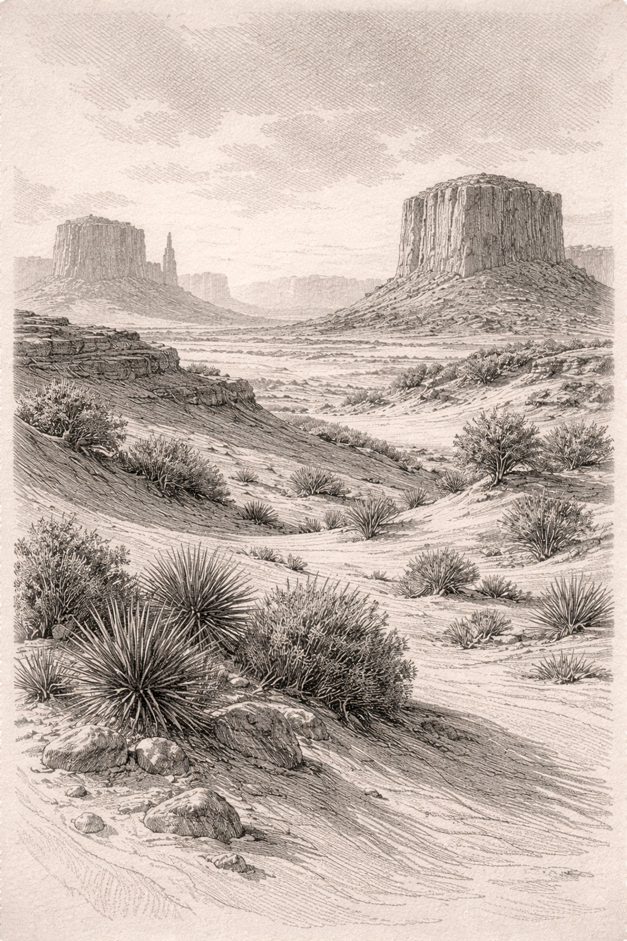Desert Study No. 2