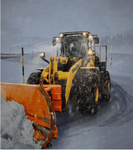 snow removal services provided in Nebraska USA.