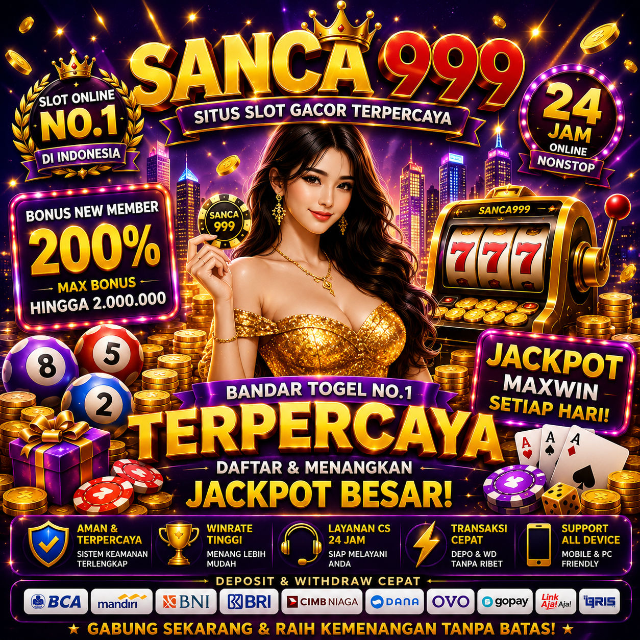 SANCA999 | Slot88 Berpadu dengan TOTO4D lewat Format Permainan yang Punya Identitas Sendiri