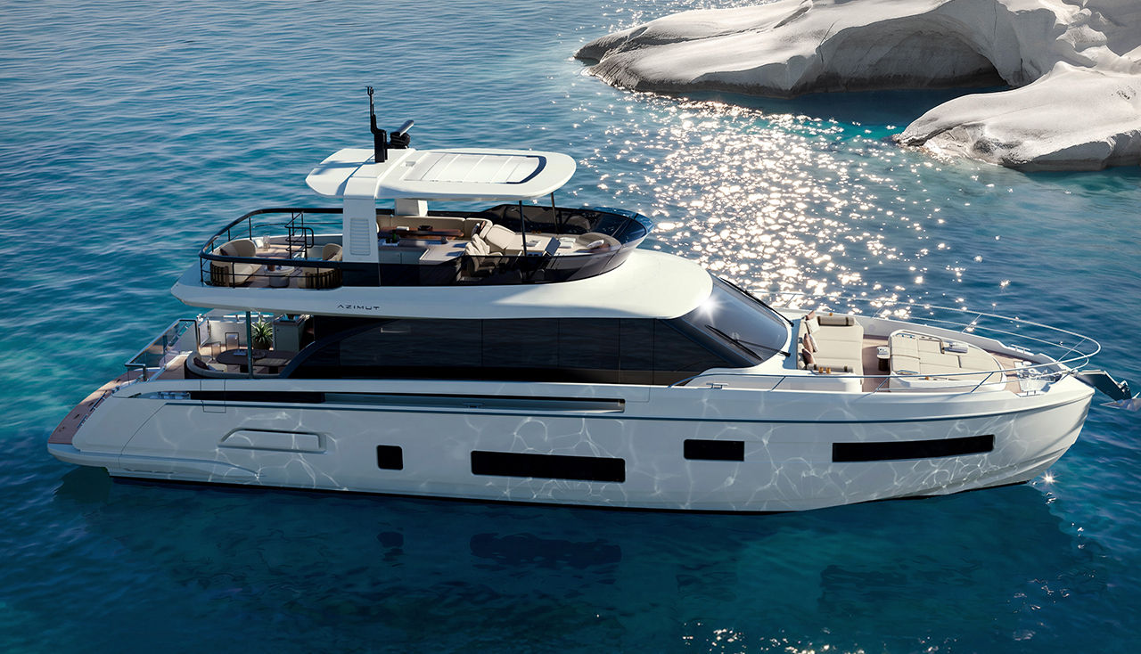 Image representing the news article titled Azimut Fly 70: Çağdaş Flybridge Anlayışının Yeni Yorumu