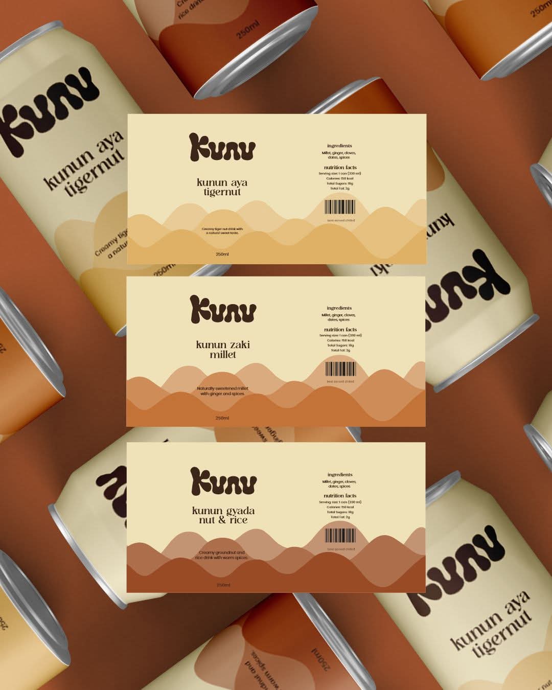 Brand identity project set three example 2