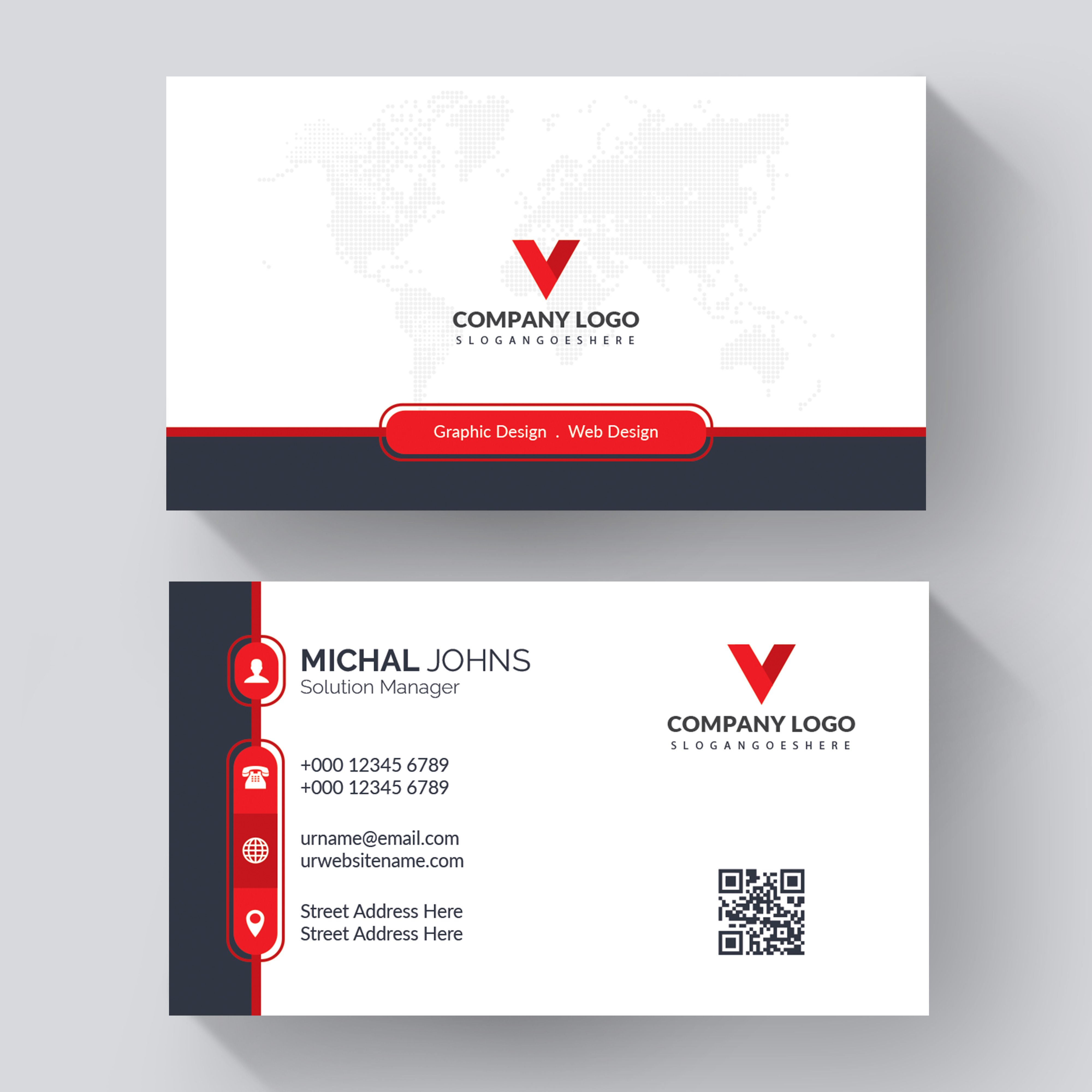 Business card design example 2