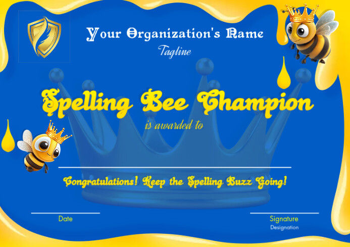 Cards and certificates project example 2