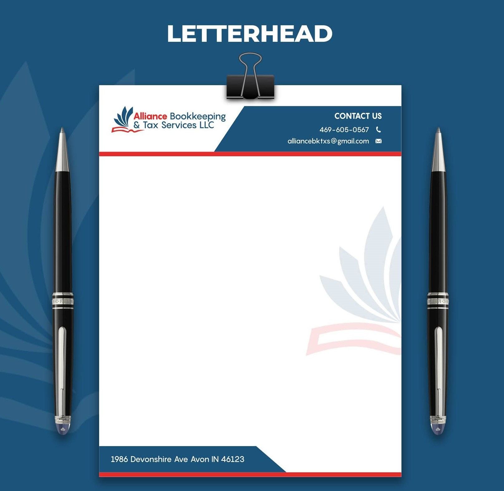 Document branding project set one example 3