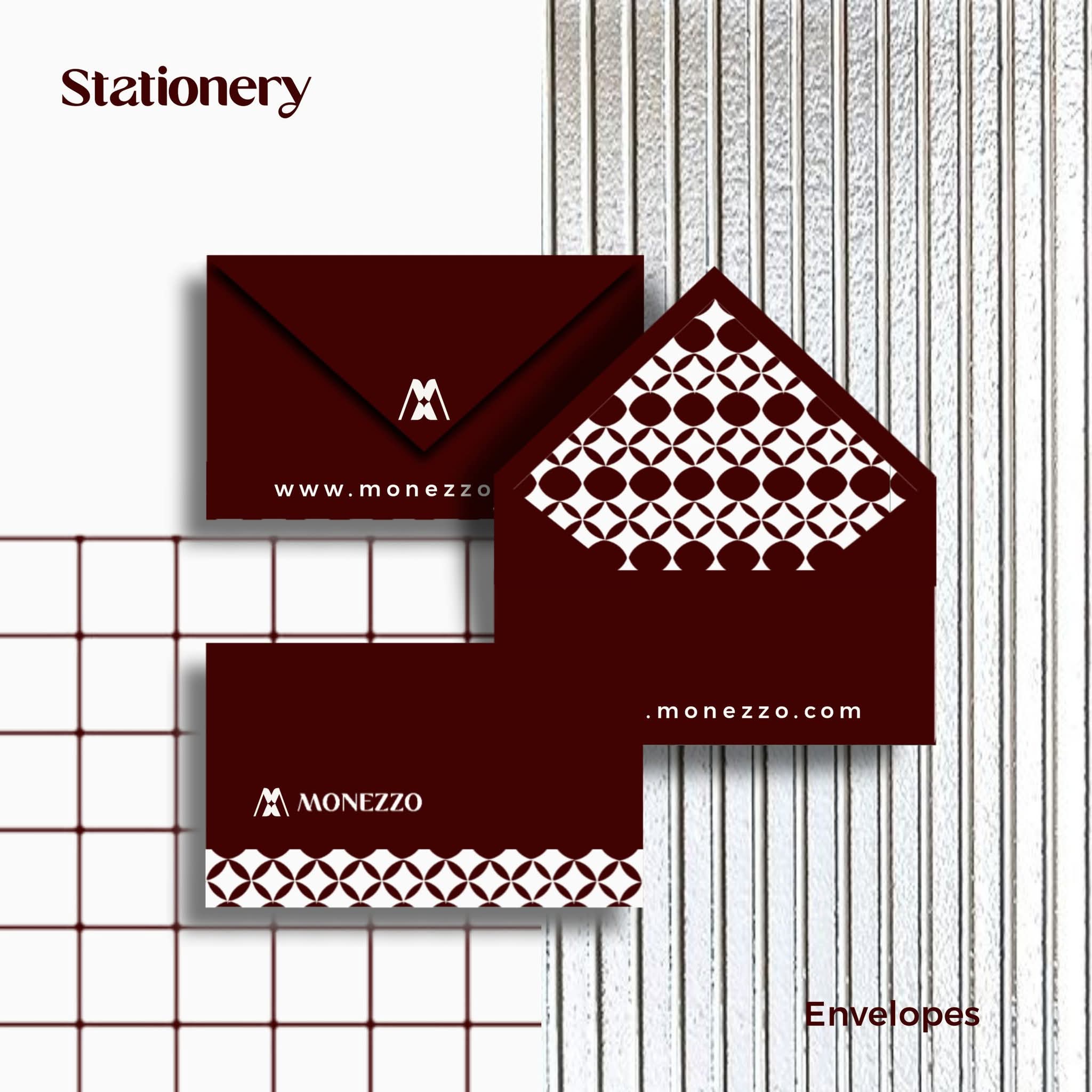 Branded envelope design example 1