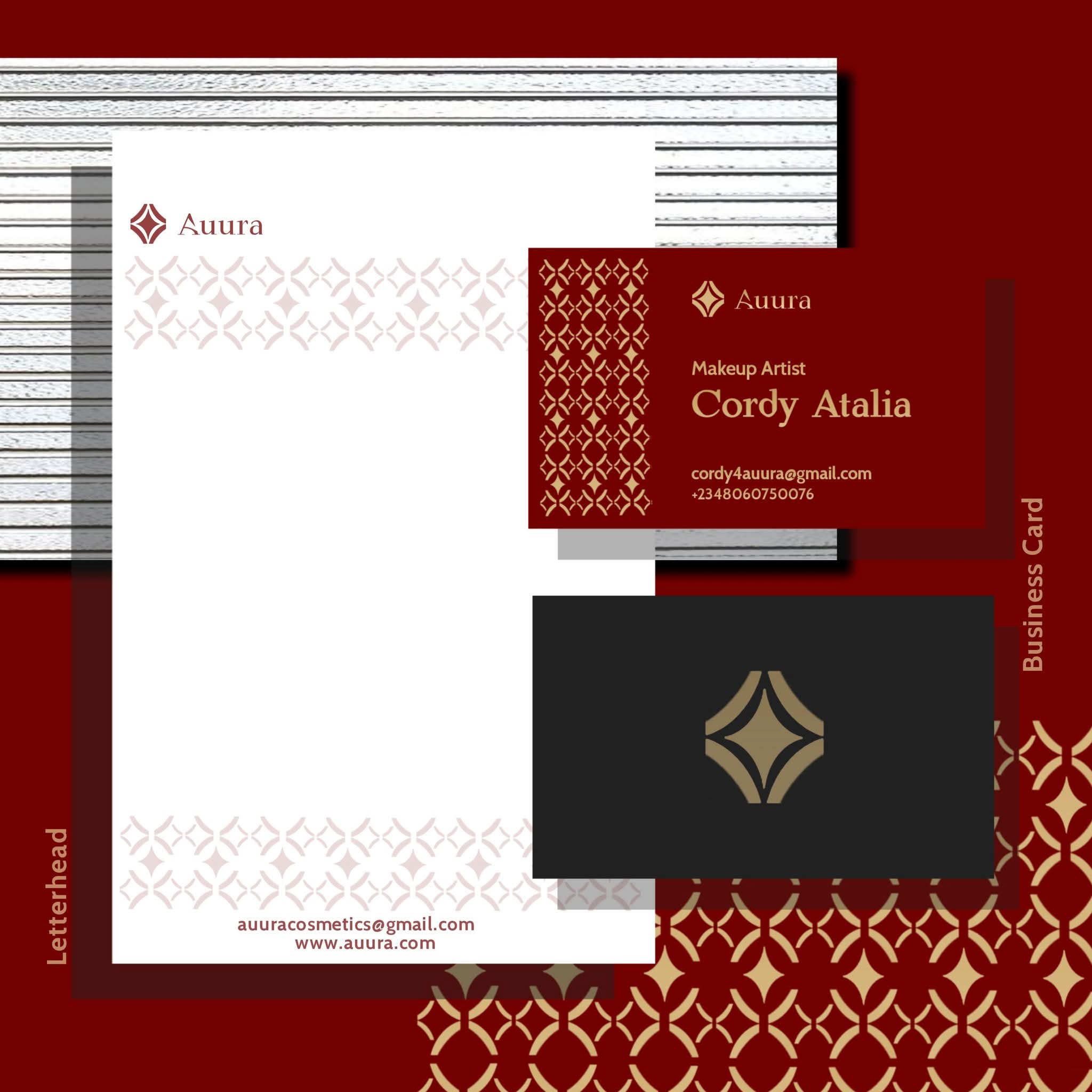 Branded envelope design example 3