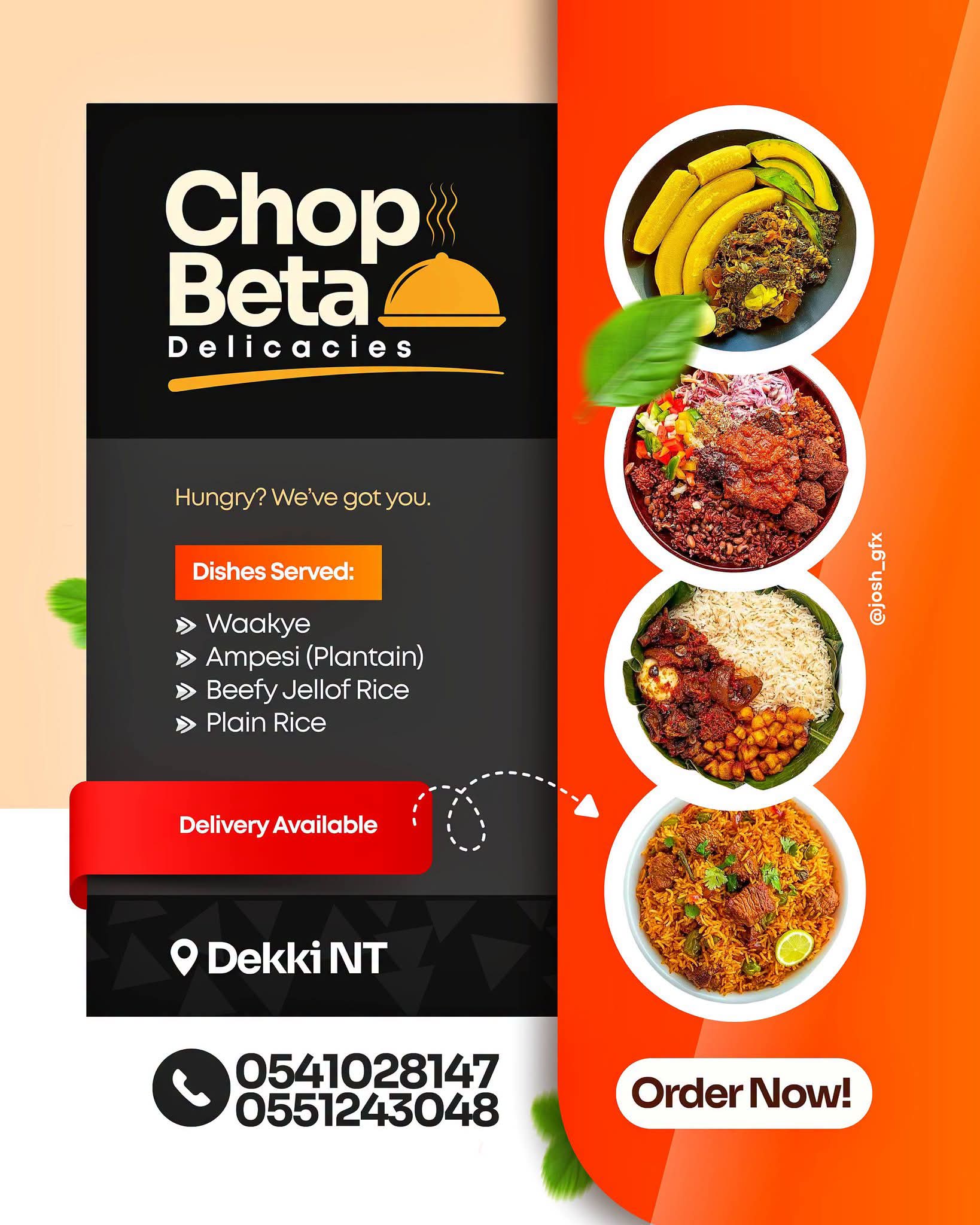 Banner and flyer project example 1