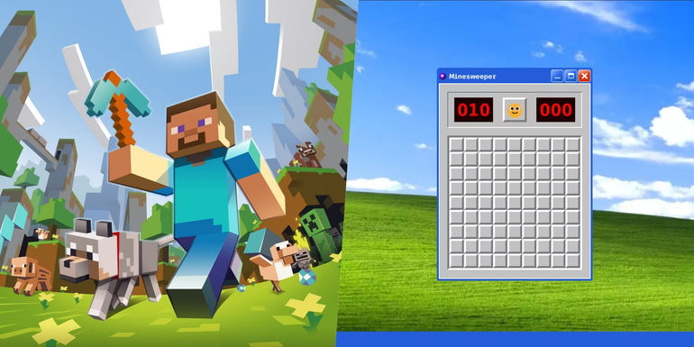 Crafty Minecraft Player Creates Playable Minesweeper Using Redstone
