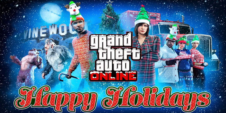 GTA Online Update Adds Snow and More to Celebrate the Holiday Season