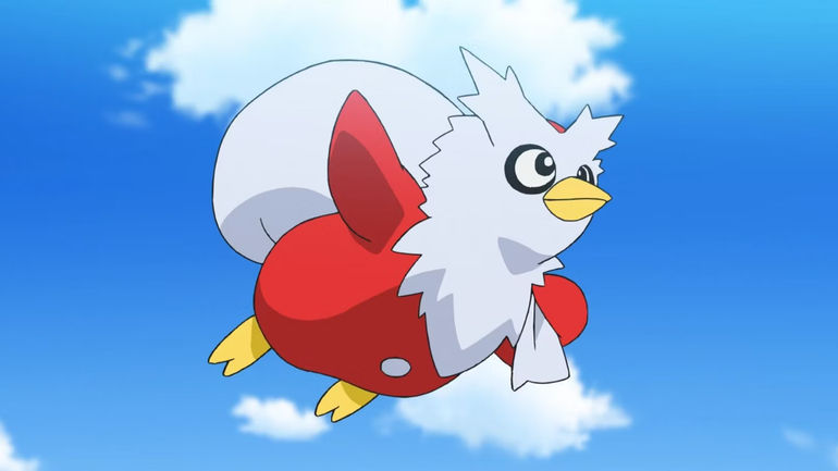 Pokemon Fan Designs Delibird Evolutions Based on Santa and Krampus