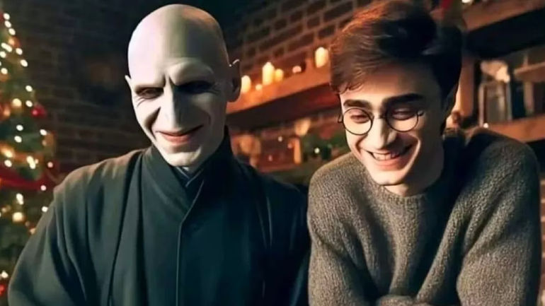 Harry Potter & Voldemort's Unsettlingly Sweet Christmas
