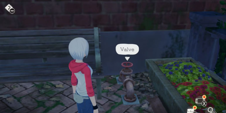 Another Code Recollection Courtyard Fountain Water Valve