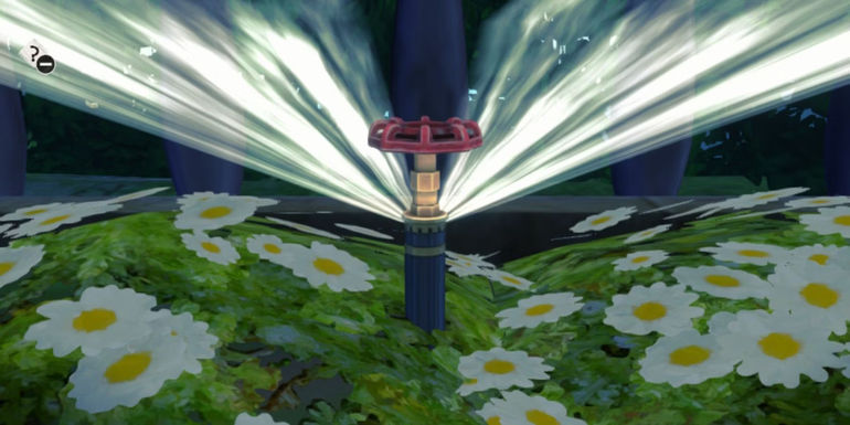 Another Code Recollection Courtyard Flower Bed Sprinkler