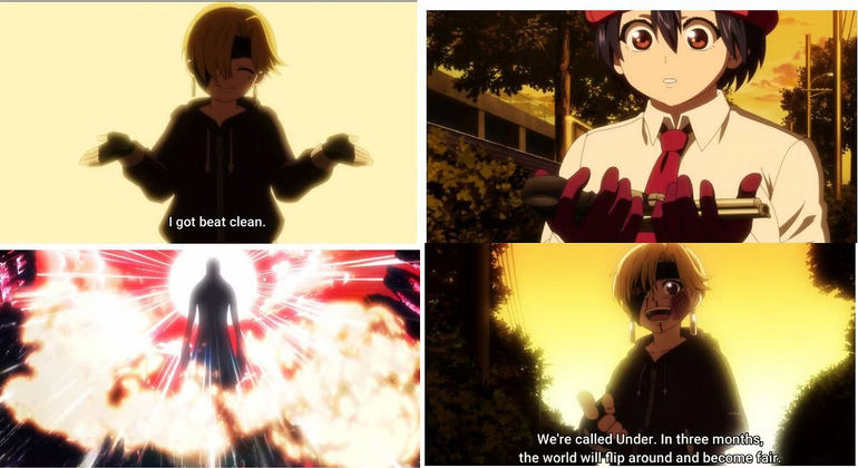 A vision and an ultimatum in Undead Unluck episode 15 (Image via David Production)