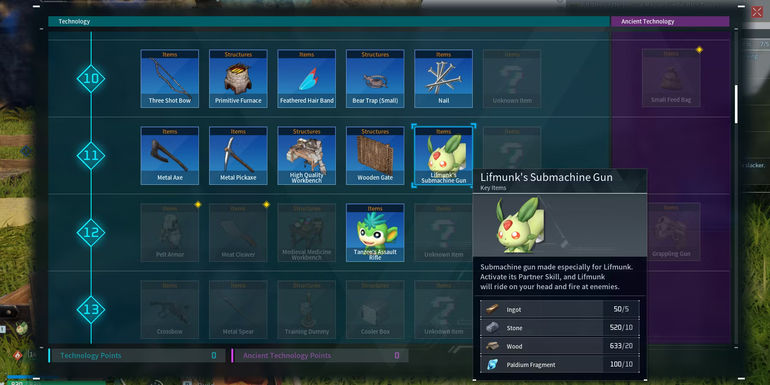 PALWORLD-LIFMUNK-UTILITY