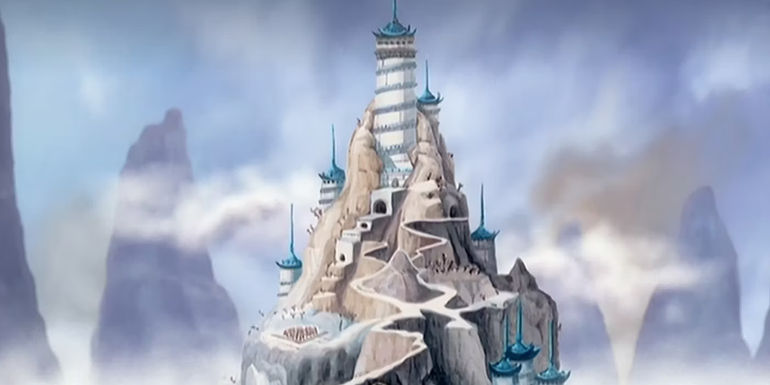 The Southern Air Temple in Avatar: The Last Airbender.