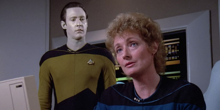 Star Trek TNG The Child Dr Pulaski Data