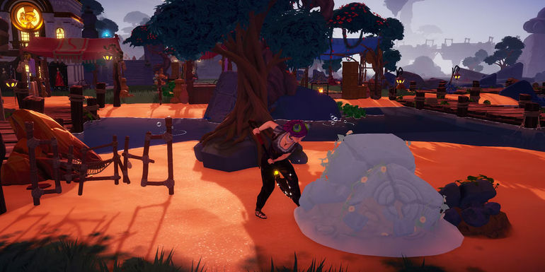 Removing a Large Rubble Pile in Disney Dreamlight Valley